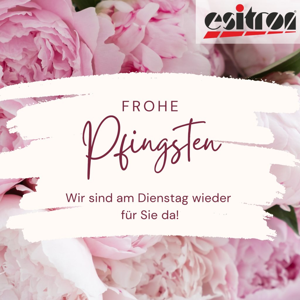 esitron Pfingsten 2026