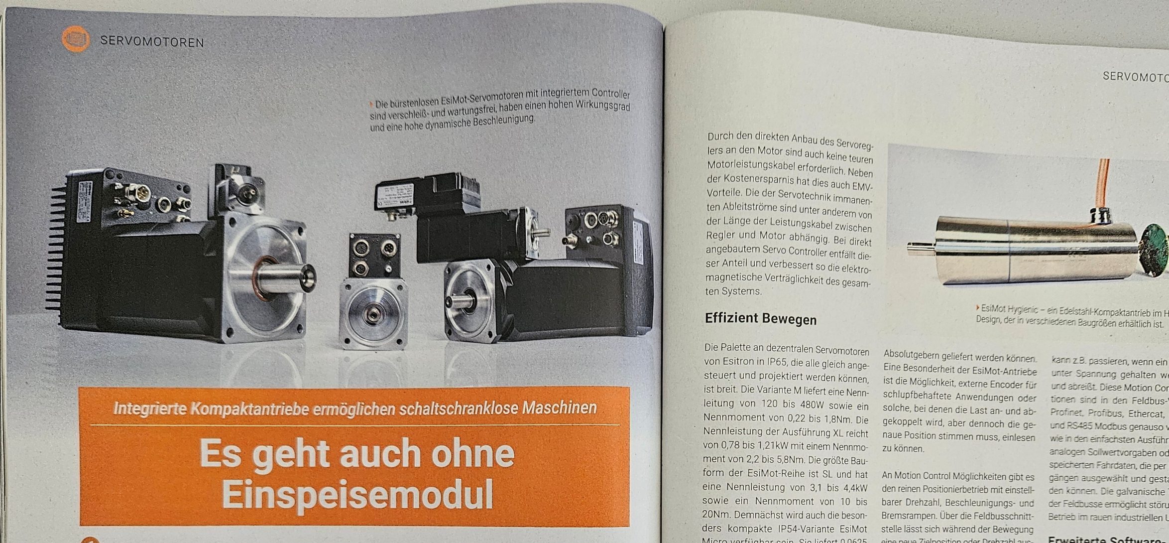 Artikel esitron im SPS Magazin, Ausgabe 5 26