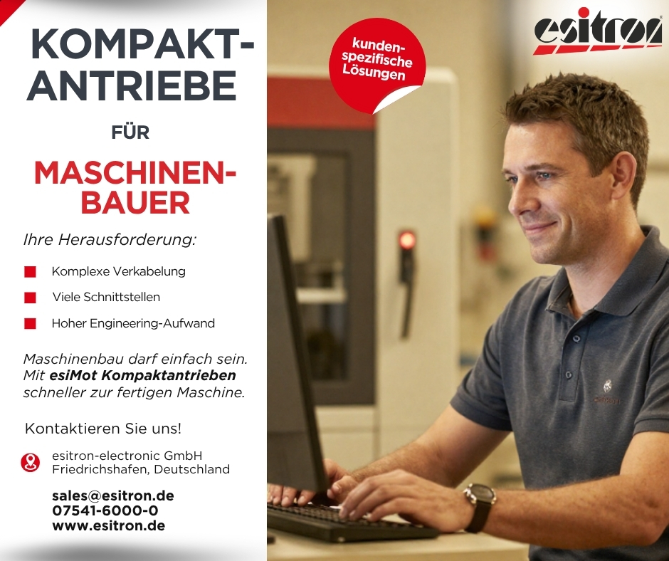 Kompaktantriebe für schaltschranklose Automation