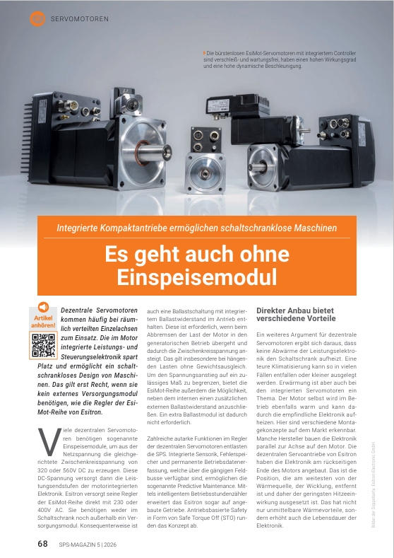 esitron Artikel SPS Magazin 5 26 S.68 cdn.tedo.be