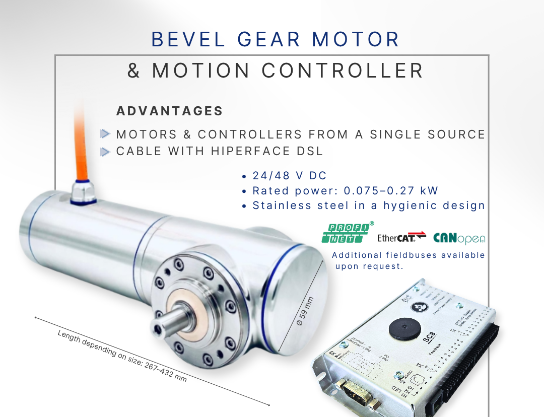 Bevel Gear Motor and Motion Controller_esitron