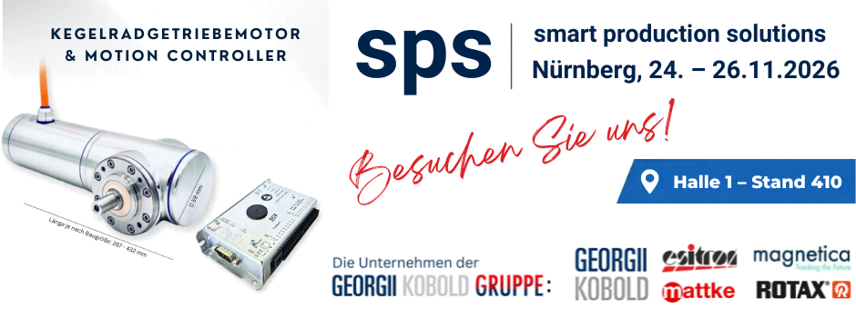Messeankündigung sps Nürnberg 2026 Georgii Kobold Gruppe mit esitron und Mattke 2 3 DE