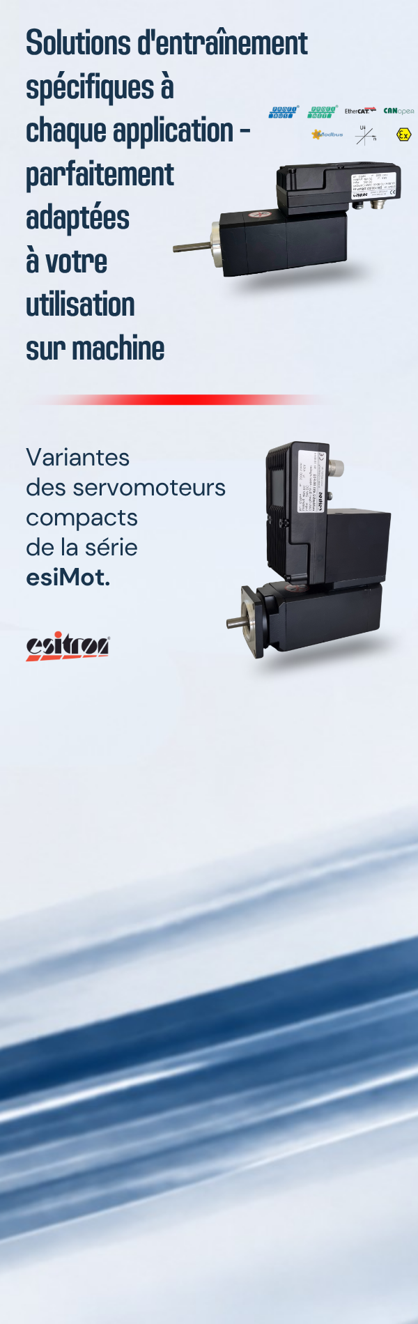 Variantes des servomoteurs compacts de la série esiMot esitron(600 x 1900 px)